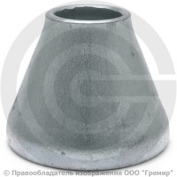 Переход 89х3,5-45х2,5 (Ду 80-40) оцинкованный концентрический ГОСТ 17378 КАЗ Переход 89х3,5-45х2,5 (Ду 80-40) оцинкованный концентрический ГОСТ 17378 КАЗ