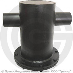 Грязевик абонентский вертикальный стальной под приварку Ду-65 Ру-10 КАЗ