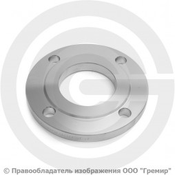 Фланец плоский нержавеющий 12х18н10т 1-80-10 ГОСТ 12820-80, Ру-10, Ду-80