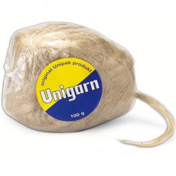 Лен сантехнический очищенный Unigarn моток 100гр Unipak