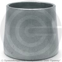 Переход 89х3,5-76х3,5 (Ду 80-65) оцинкованный концентрический ГОСТ 17378 КАЗ Переход 89х3,5-76х3,5 (Ду 80-65) оцинкованный концентрический ГОСТ 17378 КАЗ