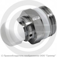 Кран Маевского ручной латунный Ду-8 (1/4") Ру-10 НР (НАР) с колпачком Giacomini R66A Кран Маевского ручной латунный Ду-8 (1/4") Ру-10 НР (НАР) с колпачком Giacomini R66A