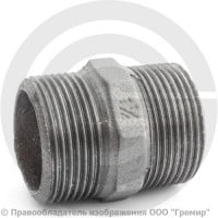 Ниппель чугунный НР (НАР) Ду 32 (1 1/4") Ниппель чугунный НР (НАР) Ду 32 (1 1/4")