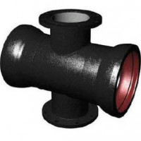 Крест раструб фланец КРФ ВЧШГ с ЦПП Ду 500-300