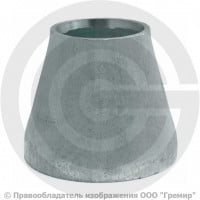 Переход 76х5-45х4 (Ду 65-40) оцинкованный концентрический ГОСТ 17378 Переход 76х5-45х4 (Ду 65-40) оцинкованный концентрический ГОСТ 17378