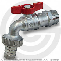 Кран латунный водоразборный Ду-20 (3/4") Ру-10,5 НР-Штуцер бабочка Giacomini R620 Кран латунный водоразборный Ду-20 (3/4") Ру-10,5 НР-Штуцер бабочка Giacomini R620