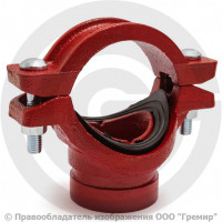 Отвод (седелка) под муфту грувлок Ду 80-40 (Дн 89х48) Ру-20 XGQT04G Отвод (седелка) под муфту грувлок Ду 80-40 (Дн 89х48) Ру-20 XGQT04G