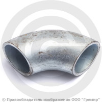 Отвод 26,9х2,5 (Ду-20) оцинкованный 90 градусов исп.1 шовный Отвод 26,9х2,5 (Ду-20) оцинкованный 90 градусов исп.1 шовный