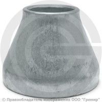 Переход 133х5-76х3,5 (Ду 125-65) оцинкованный концентрический ГОСТ 17378 КАЗ Переход 133х5-76х3,5 (Ду 125-65) оцинкованный концентрический ГОСТ 17378 КАЗ