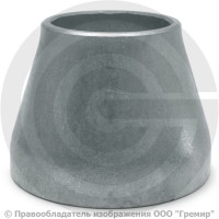 Переход 133х4-89х3,5 (Ду 125-80) оцинкованный концентрический ГОСТ 17378 КАЗ Переход 133х4-89х3,5 (Ду 125-80) оцинкованный концентрический ГОСТ 17378 КАЗ