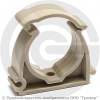 Опора PP-R с фиксатором серая Дн 32 VALFEX Опора PP-R с фиксатором серая Дн 32 VALFEX