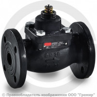Клапан регулирующий чугунный фланцевый Ду-50 Ру-25 Kvs=40 м3/ч VFM-2R Ридан Клапан регулирующий чугунный фланцевый Ду-50 Ру-25 Kvs=40 м3/ч VFM-2R Ридан
