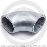 Отвод 33,7х2,8 (Ду-25) оцинкованный 90 градусов исп.1 шовный Отвод 33,7х2,8 (Ду-25) оцинкованный 90 градусов исп.1 шовный