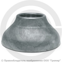 Переход 159х4,5-76х3,5 (Ду 150-65) оцинкованный концентрический ГОСТ 17378 КАЗ Переход 159х4,5-76х3,5 (Ду 150-65) оцинкованный концентрический ГОСТ 17378 КАЗ