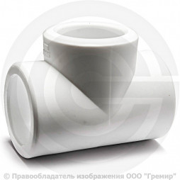 Тройник PP-R белый внутренняя пайка Дн 32 RTP (РосТурПласт)