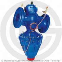 Клапан балансировочный автоматический чугунный фланцевый Ду-125 Ру-16 Kvs=152.7м3/ч с измерительными ниппелями R206CF Giacomini Клапан балансировочный автоматический чугунный фланцевый Ду-125 Ру-16 Kvs=152.7м3/ч с измерительными ниппелями R206CF Giacomini