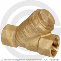 Фильтр сетчатый Y-образный латунный Ду-10 (3/8") Ру-25 ВР (ВН) (Т<130°С) Ридан FVR-R Фильтр сетчатый Y-образный латунный Ду-10 (3/8") Ру-25 ВР (ВН) (Т<130°С) Ридан FVR-R