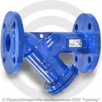 Фильтр магнитный сетчатый Y-образный чугунный фланцевый Ду-250 Ру-16 (Т<300°С) Benarmo Фильтр магнитный сетчатый Y-образный чугунный фланцевый Ду-250 Ру-16 (Т<300°С) Benarmo