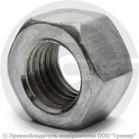 Гайка стальная оцинкованная М16 ГОСТ 5915-70 Гайка стальная оцинкованная М16 ГОСТ 5915-70