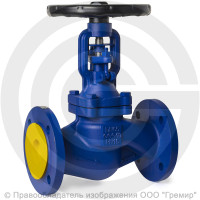 Клапан запорный чугунный фланцевый Ду-80 Ру-16 (Т<300°С) сильфонный Benarmo Клапан запорный чугунный фланцевый Ду-80 Ру-16 (Т<300°С) сильфонный Benarmo