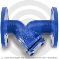 Фильтр сетчатый Y-образный чугунный фланцевый Ду-50 Ру-16 (Т<90°С) ФСч Китай Фильтр сетчатый Y-образный чугунный фланцевый Ду-50 Ру-16 (Т<90°С) ФСч Китай