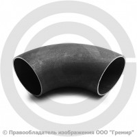 Отвод П90 114х5 (Ду-100) стальной (Ст.20) 90 градусов ГОСТ 30753 Отвод П90 114х5 (Ду-100) стальной (Ст.20) 90 градусов ГОСТ 30753