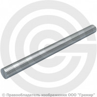 Стержень стальной оцинкованный резьбовой М8х2000 DIN 975 Стержень стальной оцинкованный резьбовой М8х2000 DIN 975