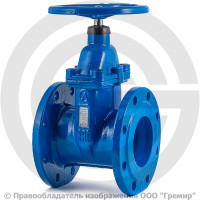 Задвижка чугунная фланцевая Ду-100 Ру-10/16 (Т<150°С) 30ч39р ЛМЗ Задвижка чугунная фланцевая Ду-100 Ру-10/16 (Т<150°С) 30ч39р ЛМЗ