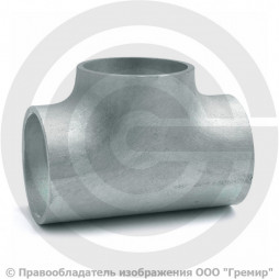 Тройник 57х4-45х3 (Ду 50-40) оцинкованный переходной ГОСТ 17376