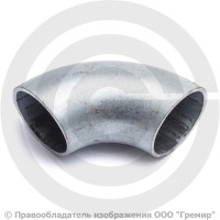 Отвод 48,3х3,2 (Ду-40) оцинкованный 90 градусов исп.1 шовный Отвод 48,3х3,2 (Ду-40) оцинкованный 90 градусов исп.1 шовный