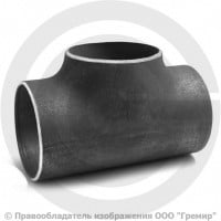 Тройник 108х6 (Ду-100) стальной (Ст.20) равнопроходной Китай Тройник 108х6 (Ду-100) стальной (Ст.20) равнопроходной Китай