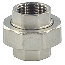 Американка (соединитель) латунная прямая ВР (ВН) Ду-15 (1/2") SantechSystems