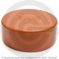 Крышка НПВХ (ПВХ) коричневая Дн 400 б/нап на гладкий конец трубы Ostendorf KGK Крышка НПВХ (ПВХ) коричневая Дн 400 б/нап на гладкий конец трубы Ostendorf KGK