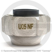 Евроконус латунный никелированный для медных труб обжим Дн 15-3/4" накидная гайка RAUTITAN Rehau Евроконус латунный никелированный для медных труб обжим Дн 15-3/4" накидная гайка RAUTITAN Rehau