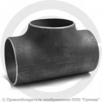 Тройник 133х4 (Ду-125) стальной (Ст.20) равнопроходной Китай Тройник 133х4 (Ду-125) стальной (Ст.20) равнопроходной Китай