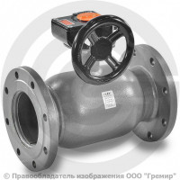 Кран стальной фланцевый с редуктором Ду-300 Ру-25 L=750мм LD КШ.Ц.Ф.Р. 300/250.025.Н/П Кран стальной фланцевый с редуктором Ду-300 Ру-25 L=750мм LD КШ.Ц.Ф.Р. 300/250.025.Н/П