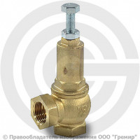 Клапан предохранительный угловой латунный Ду 80-80 (G3"-G3") Ру-16 ВР (ВН) Рн=1...16бар (Т<180°С) Benarmo Клапан предохранительный угловой латунный Ду 80-80 (G3"-G3") Ру-16 ВР (ВН) Рн=1...16бар (Т<180°С) Benarmo