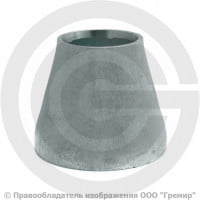 Переход 33,7х3,2-21,3х3,2 (Ду 25-15) оцинкованный концентрический исп.1 шовный Переход 33,7х3,2-21,3х3,2 (Ду 25-15) оцинкованный концентрический исп.1 шовный