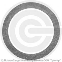Прокладка фланцевая паронитовая ПОН-Б Ду-250 Ру-40 2 мм исп.А ГОСТ 15180-86