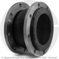 Компенсатор резиновый фланцевый (гибкая вставка) Ду-500 Ру-16 EPDM Китай Компенсатор резиновый фланцевый (гибкая вставка) Ду-500 Ру-16 EPDM Китай