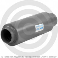 Компенсатор сильфонный осевой многослойный с кожухом с внутренним экраном Ду-80 Ру-16 L=290мм под приварку патрубки сталь КСО-ДМ СМК