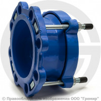 Муфта чугунная соединительная Ду-200 (Дн 218-235) Ру-16 L=105мм ПФРК Муфта чугунная соединительная Ду-200 (Дн 218-235) Ру-16 L=105мм ПФРК