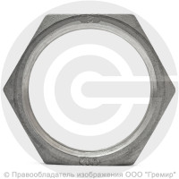 Контргайка нержавеющая AISI 316 6-ти гранная ВР-ВP Ду-50 (2")