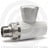 Кран PP-R Дн 20-1/2&quot; НР (НАР) прямой для радиатора белый RTP (РосТурПласт) 10583