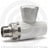 Кран PP-R Дн 20-1/2&quot; НР (НАР) прямой для радиатора белый RTP (РосТурПласт)