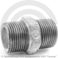 Ниппель чугунный оцинкованный НР (НАР) Ду 20 (3/4") Ниппель чугунный оцинкованный НР (НАР) Ду 20 (3/4")