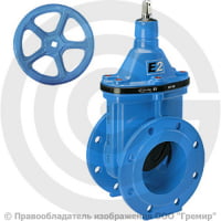 Задвижка чугунная фланцевая Ду-125 Ру-16 (Т<70°С) E2 4000E2 Hawle Задвижка чугунная фланцевая Ду-125 Ру-16 (Т<70°С) E2 4000E2 Hawle