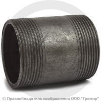 Бочонок стальной L=95мм Ду-50 (2") АС