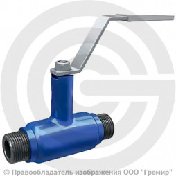 Кран стальной цапковый Ду-20 Ру-40 L=135мм LD КШ.Ц.Ц. Energy 020.040.Н/П