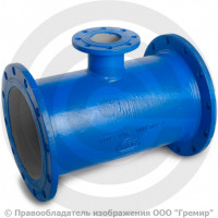 Тройник фланцевый ТФ Ду 300-80 (600-275) ВЧШГ с ЦПП цинк+AL ГОСТ ISO 2531-2012 Тройник фланцевый ТФ Ду 300-80 (600-275) ВЧШГ с ЦПП цинк+AL ГОСТ ISO 2531-2012